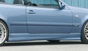 Rieger side skirt | CLK (W208) - Cabrio, Coupé | r stuk onge, Verzenden, Nieuw, Mercedes-Benz