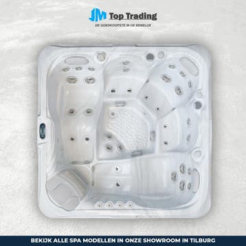 Spa Supra | 5 persoons | Jacuzzi | 200 x 200 x 91 cm, Ophalen, Nieuw, Vast