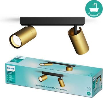 Philips Idris Spot - Plafondspot - Spatwaterdicht IP44 - 5W, Verzenden, Nieuw