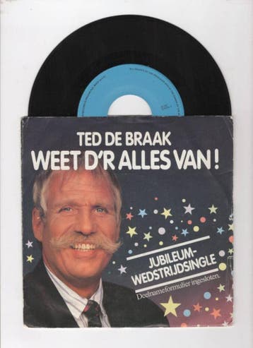 Ted De Braak – Weet Dr Alles Van / Wie Weet (7-Vinyl-Singl, Ophalen of Verzenden, Nieuw in verpakking