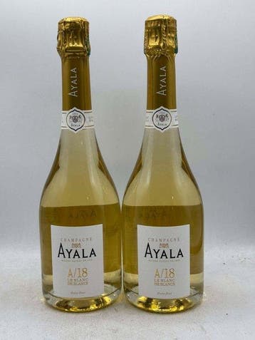 2018 Ayala, Le Blanc de Blancs - Champagne Brut - 2 Flessen, Nieuw