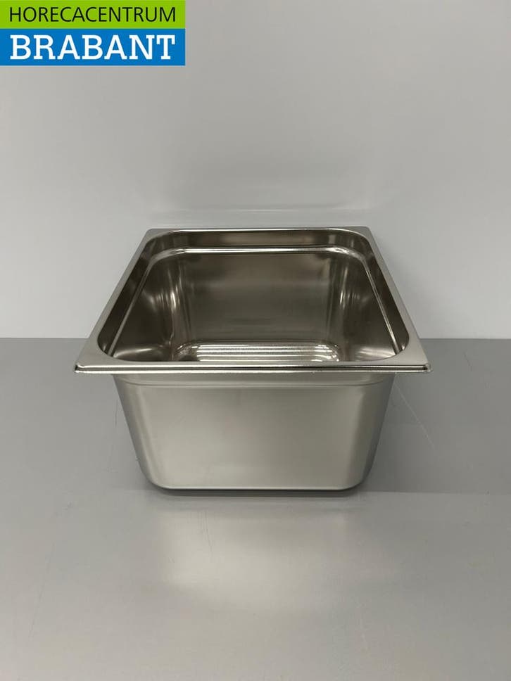 RVS Gastronorm Bak GN Bak 2/3 GN Diepte 200 mm Horeca, Zakelijke goederen, Horeca | Keukenapparatuur, Nieuw in verpakking, Ophalen of Verzenden