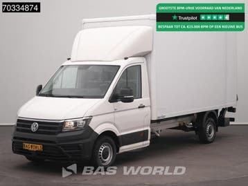 Volkswagen Crafter 177pk Automaat Laadklep 180PK Bakwagen Ai, Automaat, Stof, Gebruikt, Euro 6