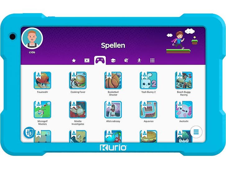 Kurio -  Tab Pro - 10.1 Inch 32 Gb Blauw Wifi +, Computers en Software, Android Tablets, 10 inch, 32 GB, Wi-Fi, Nieuw, 10 inch