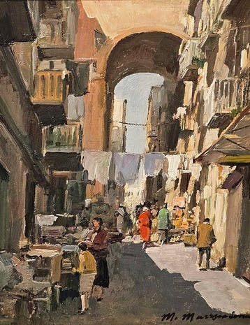 Mario Maresca Serra (1912 - 1991) - PortAlba a Napoli
