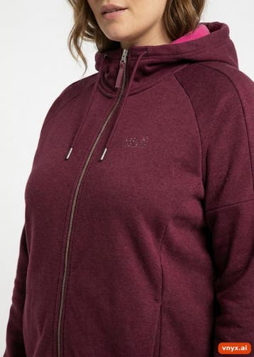 Jack Wolfskin Hoodies Dames maat L Burgundy Vintage, Kleding | Dames, Truien en Vesten, Ophalen of Verzenden, Nieuw