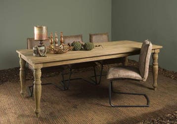 Eettafel Bologna - eettafel, Huis en Inrichting, Nieuw, Overige vormen, Overige materialen