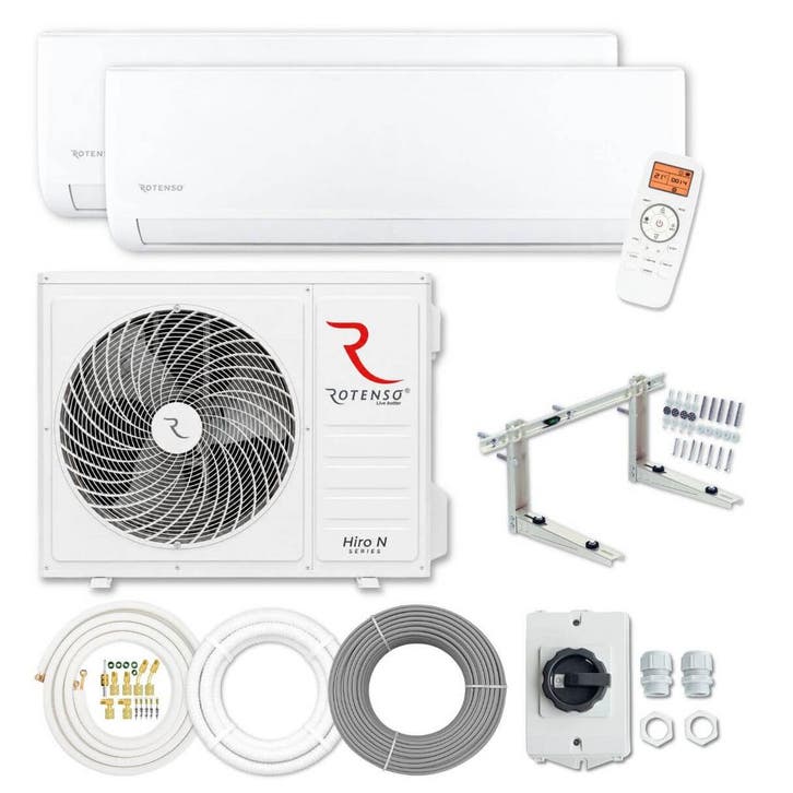 Multi Split Airco Pakket 2x 3.5 kW Binnenunit, Witgoed en Apparatuur, Airco's, Ophalen of Verzenden