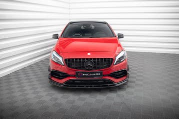 Front Splitter V.1 Mercedes-Benz A45 Aero W176 Facelift, Verzenden