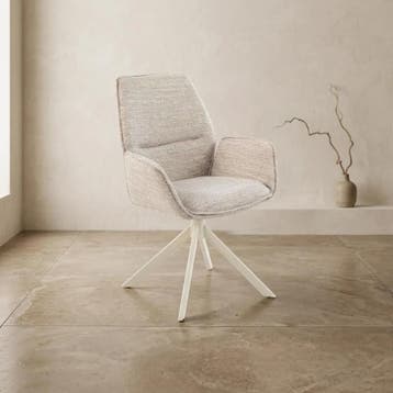 Eetkamerstoel London | Be Great Cream | Beige | Moods, Ophalen of Verzenden, Nieuw