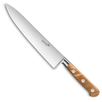 Déglon Koksmes – Gesmeed Lemmet – Olijfhouten Heft –, Ophalen of Verzenden, Nieuw, Hout