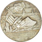 Duitsland. Silver Medal 1914 Kapitänleutnant Otto Weddigen,