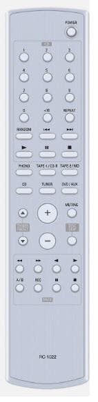 Afstandsbediening Denon rc-1022 pma-1500ae, Ophalen of Verzenden, Nieuw, Origineel