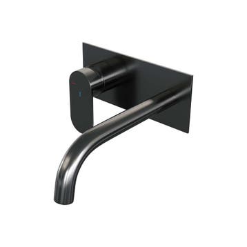Brauer Gunmetal Edition Inbouw Wastafelmengkraan met Gebogen, Ophalen of Verzenden, Nieuw