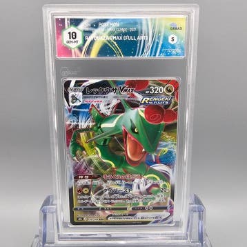 Pokémon Graded card - Rayquaza Vmax (Full Art) - Graad 10, Nieuw