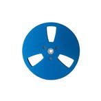 Retroreels Bandrecorder Spoel 18cm | Aluminium Blauw, Audio, Tv en Foto, Bandrecorders, Verzenden