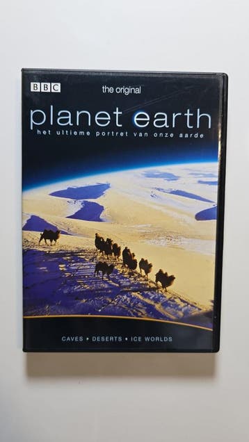 BBC PLANET EARTH CAVES, DESERTS AND ICE WORLDS (DVD), Verzenden, Gebruikt