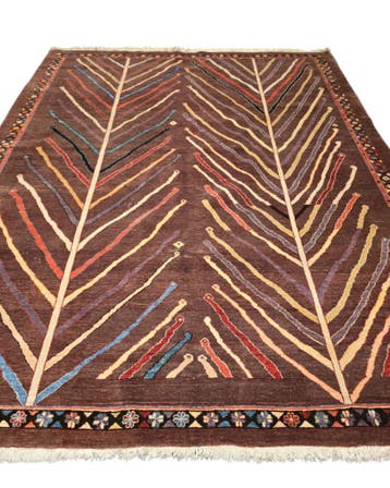 Groot Perzisch tapijt Azeri 350x270 wollen vloerkleed, Zo goed als nieuw, 200 cm of meer,  Perzisch tapijt Azeri wollen vloerkleed handgeknoopt 