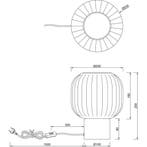 LED Tafellamp - Tafelverlichting - Trion Avia - E27 Fitting, Ophalen of Verzenden, Nieuw, Metaal