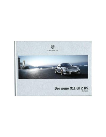 2010 PORSCHE 911 GT2 RS HARDCOVER BROCHURE DUITS, Nieuw, Porsche, Author