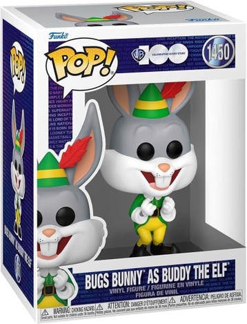 Funko Pop! - Warner Bros. 100th Bugs as Buddy #1450 | Funko, Verzamelen, Verzenden, Nieuw