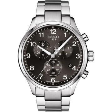 Tissot T-Sport XL Quartz 45mm Zilver - Gebruikt Default, Ophalen of Verzenden, Nieuw