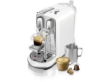 Sage -  Creatista Plus Sea Salt - Capsulemachine  - Wit, 1 kopje, Verzenden, Nieuw, Koffiepads en cups