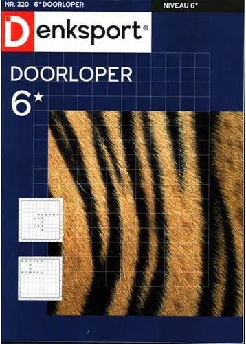 Denksport Doorloper - 6* 320 2025, Verzenden, Nieuw, Sport en Vrije tijd