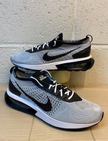 Nike - Air Max Flyknit Oreo Black White P44 - Sneakers -, Nieuw