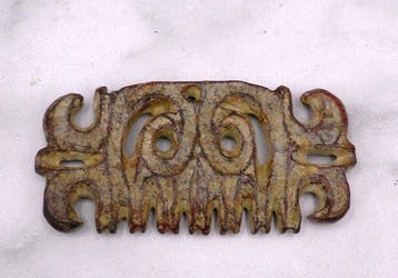 sculptuur, Hongshan Cultuur - Wolkvormige Hanger - Antiek, Antiek en Kunst