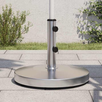 vidaXL Parasolvoet voor stokken van Ø32/38/48 mm 25 kg rond, Tuin en Terras, Parasols, Verzenden, Nieuw, Parasolvoet