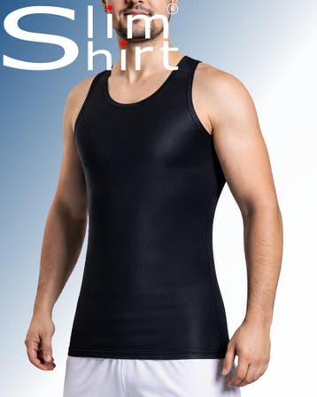 Corrigerend hemd heren – Tank Dual shapewear shirt, Kleding | Heren