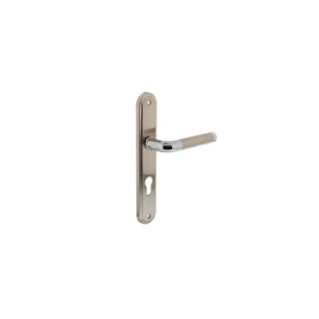 Intersteel Deurkruk Agatha op langschild profielcilinder, Verzenden, Nieuw