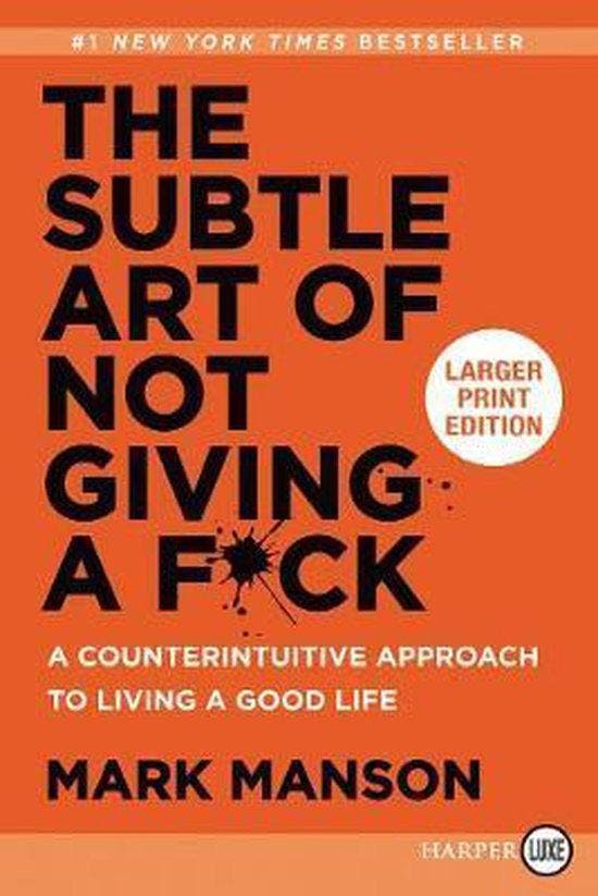9780062899149 The Subtle Art of Not Giving a F*ck, Boeken, Psychologie, Gelezen, Verzenden