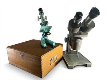 Binocular compound microscope - 693221 - 600Z, Reg. No.