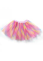 Lichtroze Regenboog Tutu Rok M-L Eenhoorn Unicorn Gekleurde, Ophalen of Verzenden, Nieuw, Maat 38/40 (M), Carnaval