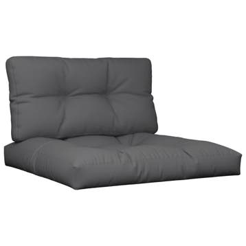 Tuinkussens 70x70cm Antraciet | Tweedekansje | OP=OP, Ophalen of Verzenden, Zo goed als nieuw