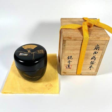 Natsume - Japanse waaiermotief maki-e natsume