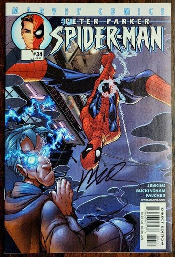 Lots 3 comics signed Spider-Man Vintage 1990-2015 - Signed +, Boeken, Nieuw
