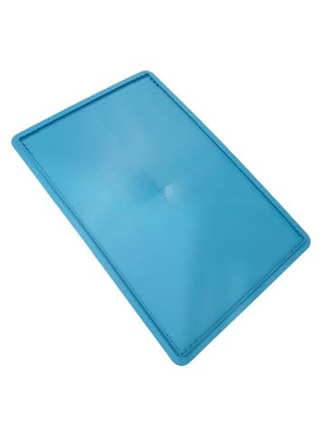 Oplegdeksel 600x400 mm - turquoise, nieuw, 40 tot 60 cm, Overige typen, 50 tot 75 cm, Nieuw