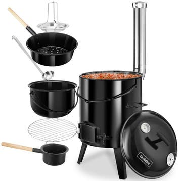 Goulashketel Rocket, 17 l, 5-in-1, incl. accessoires - zwart, Verzenden, Nieuw