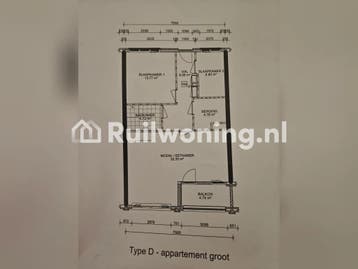 Licht en ruim 2018-appartement op 2e verdieping (Nijmegen)