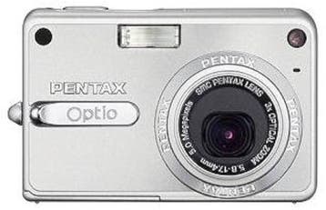 Pentax Optio S5z Digitale Compact Camera - Zilver, Verzenden, Zo goed als nieuw