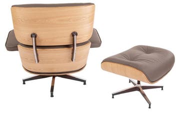 BF670 Classic Lounge stoel met Hocker, Verzenden, Nieuw