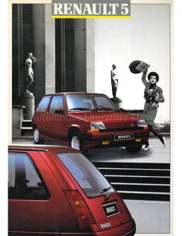 1988 RENAULT 5 BROCHURE, Nieuw, Renault, Author