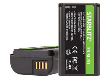 Starblitz DMW-BLJ31 - Accu Li-Ion 3250mAh - Geschikt voor, Audio, Tv en Foto, Accu's en Batterijen, Verzenden, Nieuw