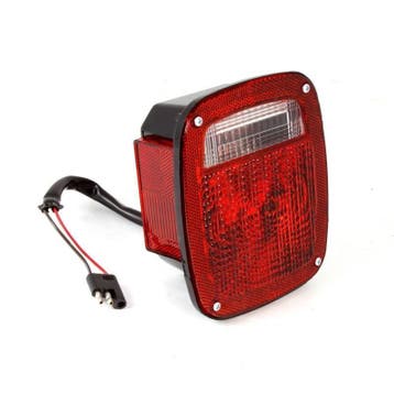 Omix Left Black Tail Lamp 81-86 Jeep CJ Models, Ophalen of Verzenden, Nieuw