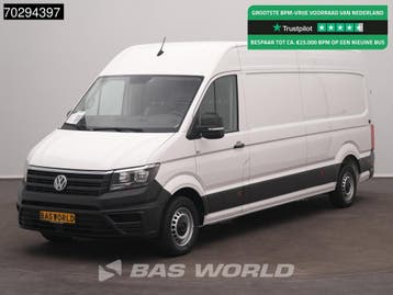 Volkswagen Crafter 177pk Koelwagen Carrier Viento 350 L4H3 A, Stof, Gebruikt, Euro 6, Volkswagen
