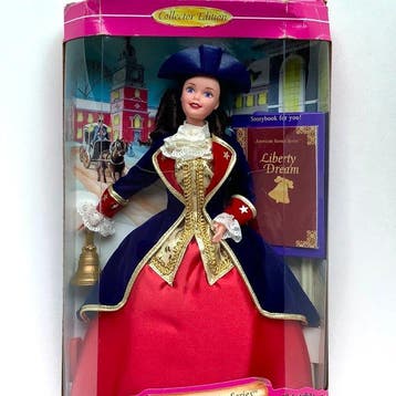 Mattel - Barbiepop Patriot American Stories Collection 1997