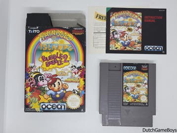 Nintendo Nes - Rainbow Islands - Bubble Bobble 2 - UKV, Spelcomputers en Games, Games | Nintendo NES, Verzenden, Gebruikt